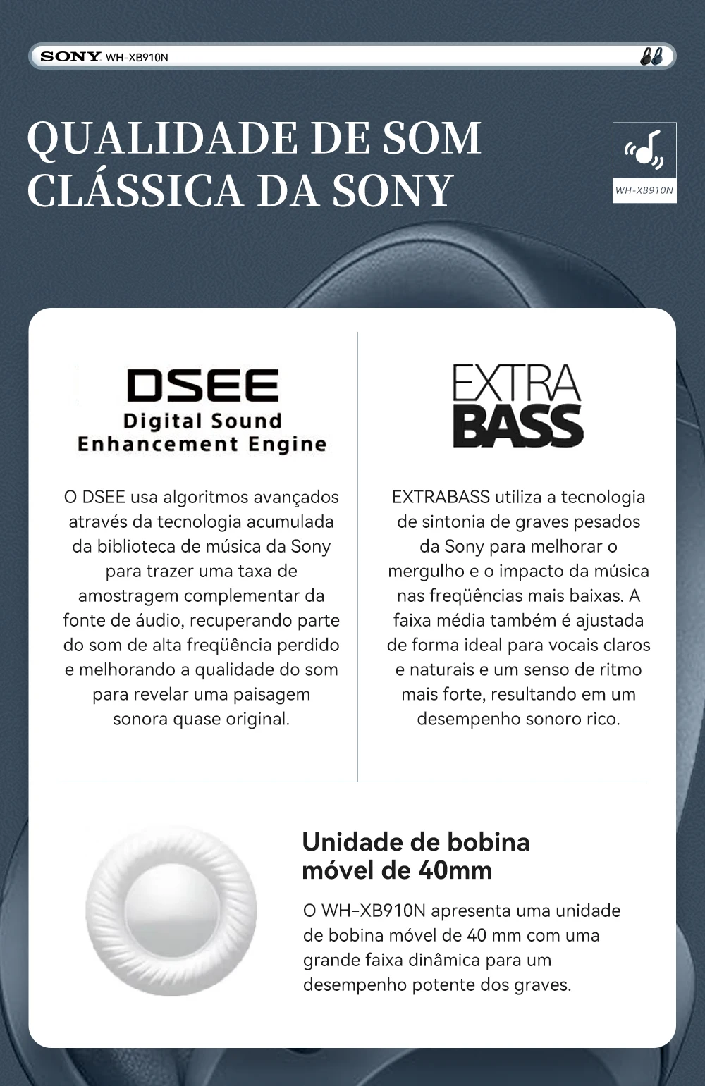 Buy Sony WH-XB910N Extra Bass Over Ear Noise Cancelling Wireless Headphone Price In Pakistan available on techmac.pk we offer fast home delivery all over nationwide.