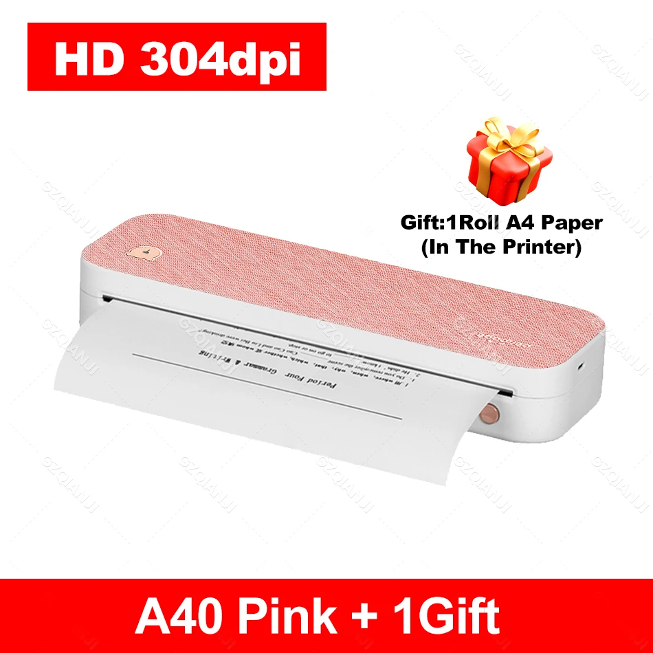 Peripage A4 5 in 1 Thermal Printer Drawing Stencil Transfer Machines  Multi-Function Label Maker Printing Copier Tattoo Paper A40 - AliExpress