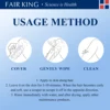 FAIR KING Men and Women Herbal Depilatory Cream Hair Removal Painless Cream for Removal Armpit Legs Hair Body Care Shaving 40g 6