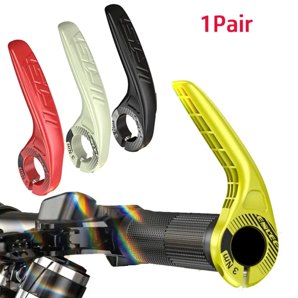 1Pair Anti Slip Bike Cycling Handle Grips Adjustable PC Bicycle Handlebar Vice Handle Auxiliary Bicycle Accessories