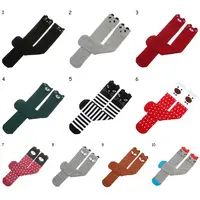 Girl Socks 3-12 Years Old Cotton New Summer Version Long Tube Princess Children's Knee Socks Kids Dance Socks 4