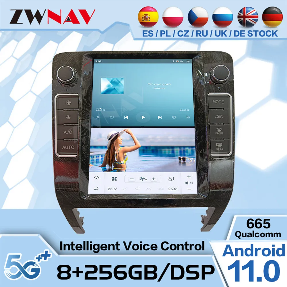 

Qualcomm Tesa- Android 11 Multimedia For Toyota Crown 1995 1996 1997 1998 1999 GPS Navigation Radio Receiver Upgrade Head Unit