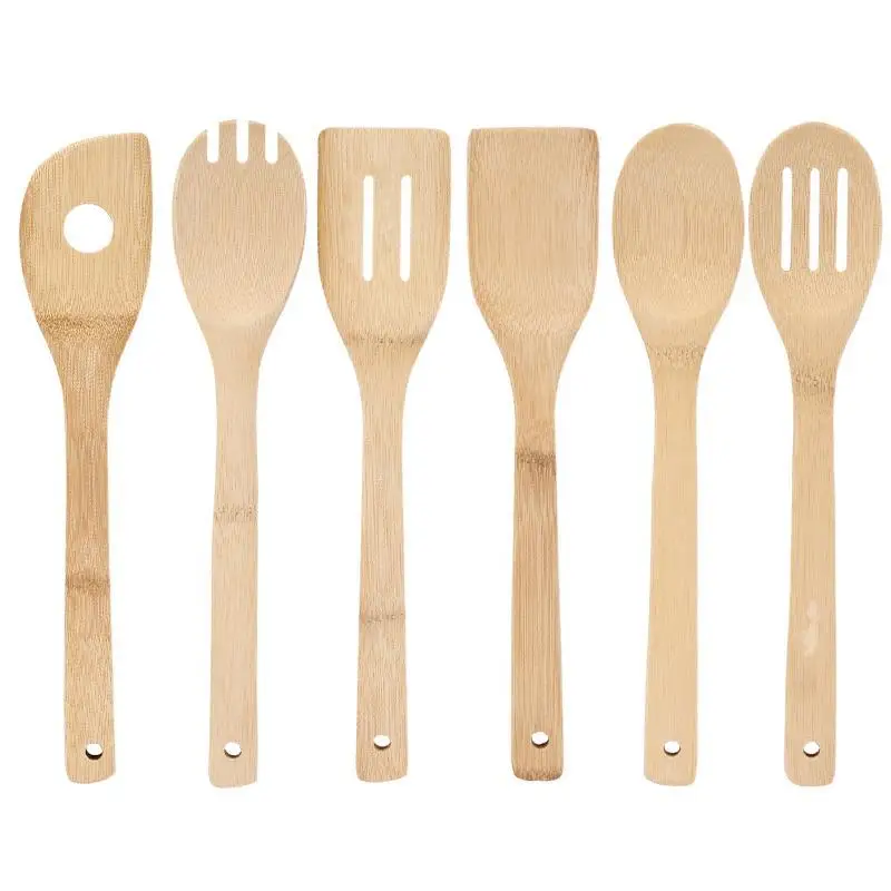 Wooden Cooking Utensil Set Bamboo Kitchen Spatula Spoons Tools Long Handle Honey Coffee Milk Teaspoon Spice Condiment Scoops Wooden Cooking Utensil Set Bamboo Kitchen Spatula Spoons Tools Long Handle Honey Coffee Milk Teaspoon Spice Condiment Scoops