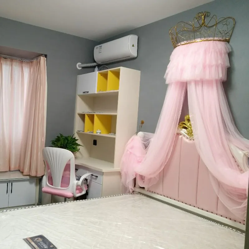 Rideau De Lit De Princesse Dégradé - RUMOCOVO - Pour Lit De 1,0m - Tente - Moustiquaire Monté Au