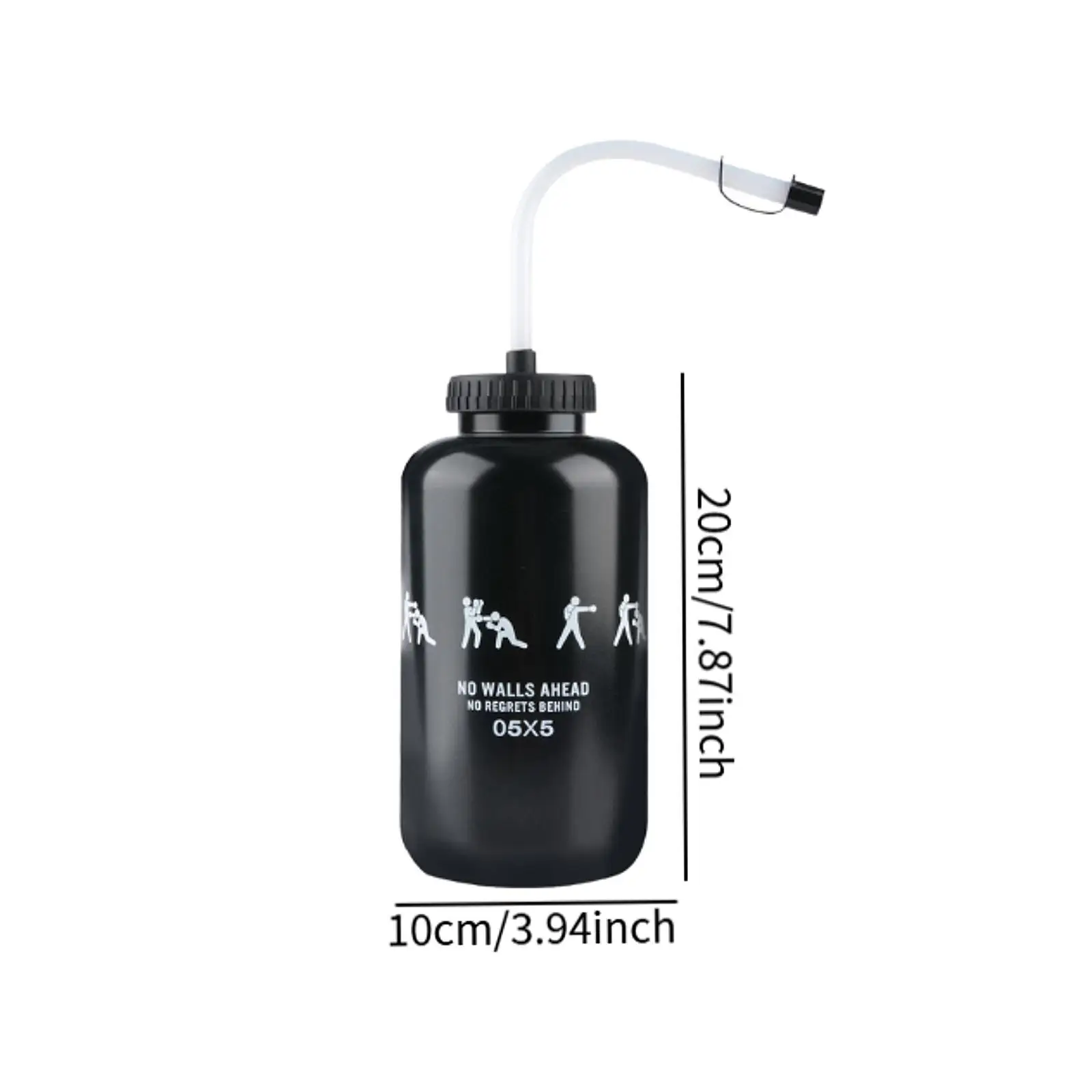 Water Bottle 1L Kettle Squeeze Bottle for Boxing Baseball Outdoor Activities 6