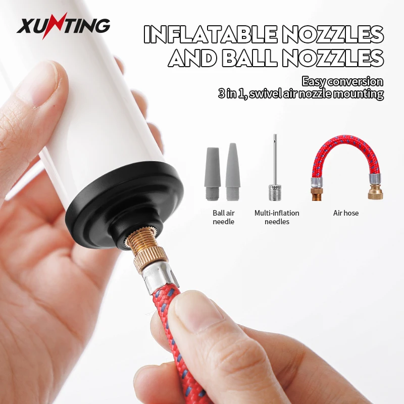 MTB bicycle pump xunting pedal compact inflation for swimming