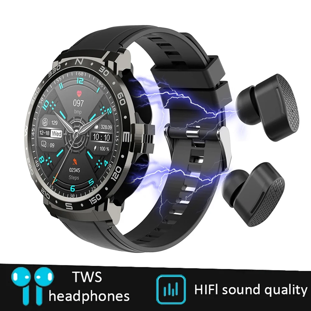Tws Earbuds Lemfo Watch With Earbuds In TWS Earphones Smart Watch