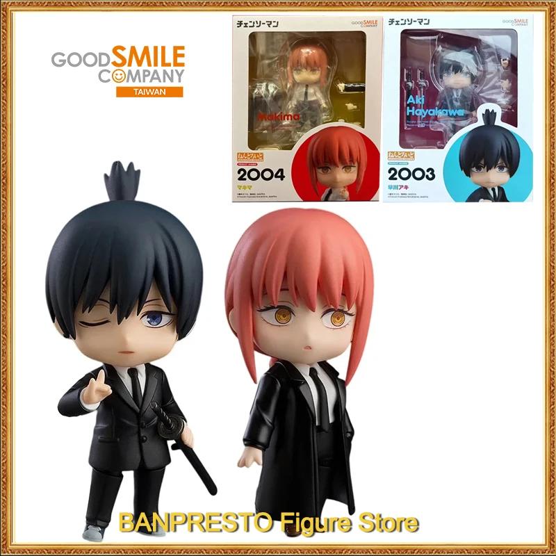 

Original In Stock GSC Good Smile NENDOROID 2003 Hayakawa Aki 2004 Makima CHAINSAW MAN Anime Figure Boxed Toys Collectible Model