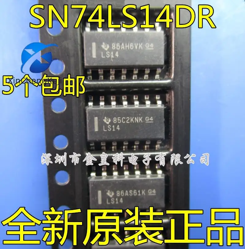 

30pcs original new SN74LS14DR 74LS14D silk screen LS14 SOP14 logic