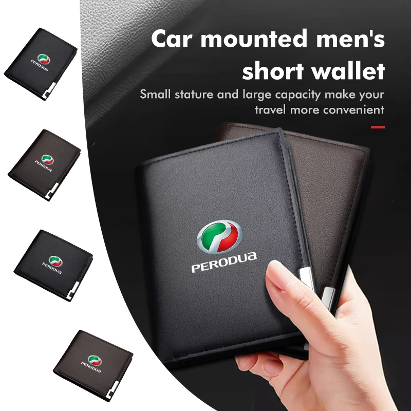 Portafoglio Tascabile Pieghevole In Stile Moda Originale Per Auto Per Perodua Alza Axia Viva Aruz Myvi Gen2 Gen3 0 W20 5 W30 D3 Sp3