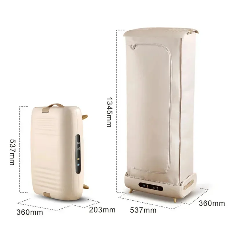 220V 800W 200L Dryer Household Clothes Folding Dryer Multifunctional Clothing Care Hanging Ironing Machine With Remote Control 6