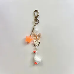 Handmade Cute Beaded Goose Duck Phone Charm & Keychain Gift (1)
