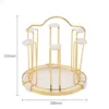 Cup Drying Rack Stand with Drainboard Tray Portable Drinking Glass Drainer Stand, Mug Draining Organizer for Home Bar Kitchen 6