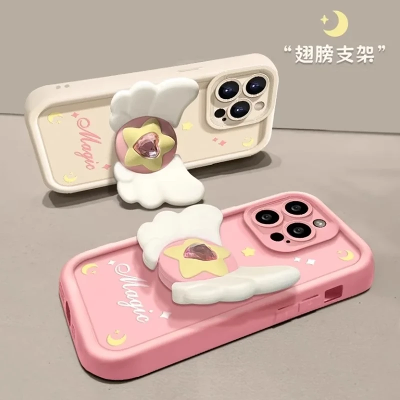 Enchanting 3D Magic Wing Phone Case Cover