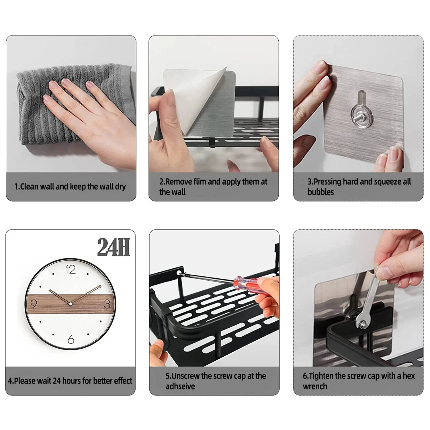 Bathroom triangular basket suction cup wall mounted space aluminum shower room triangular non perforated bathroom corner shelf 6