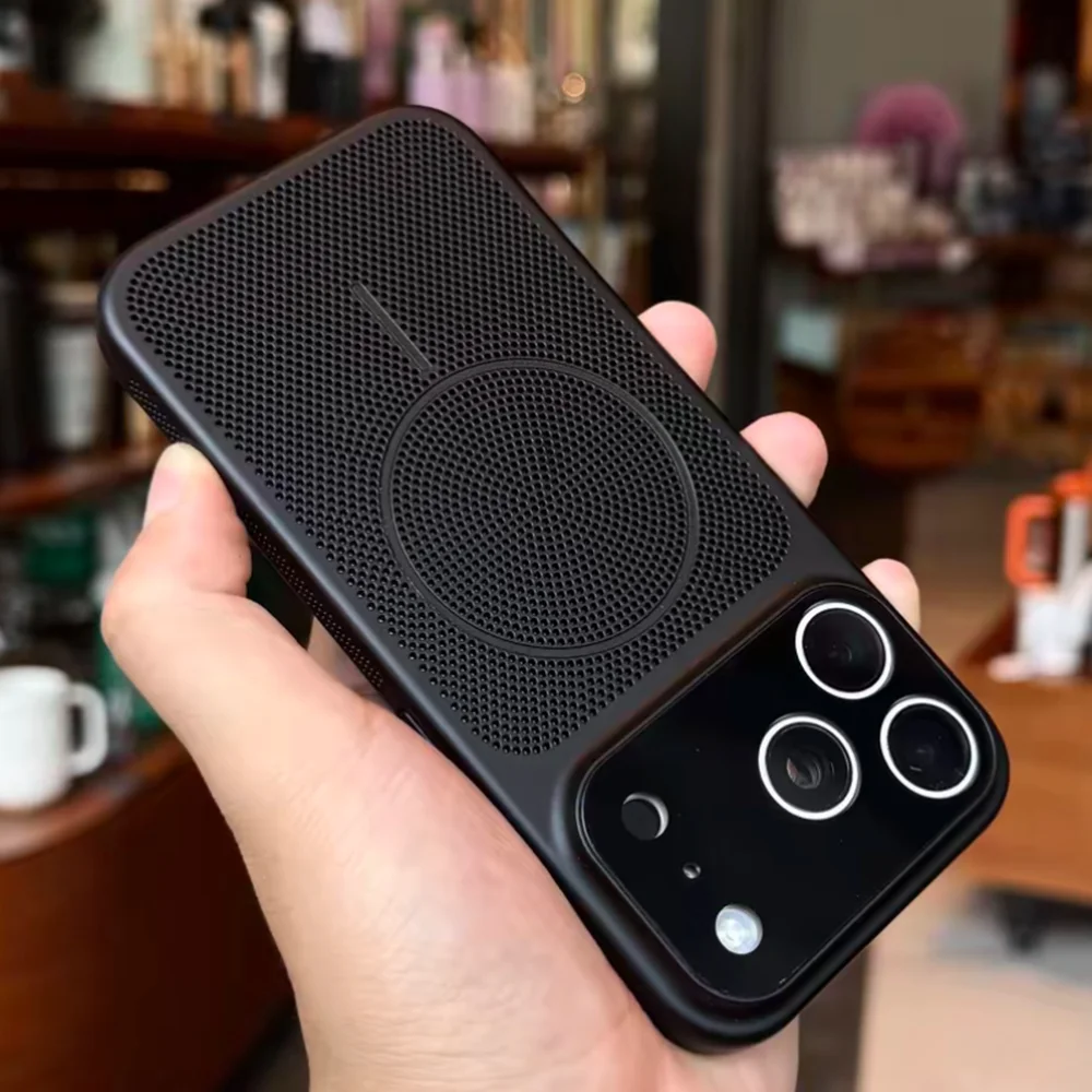 Enhanced Cooling Phone Case with Heat Dissipation & Breathable Design