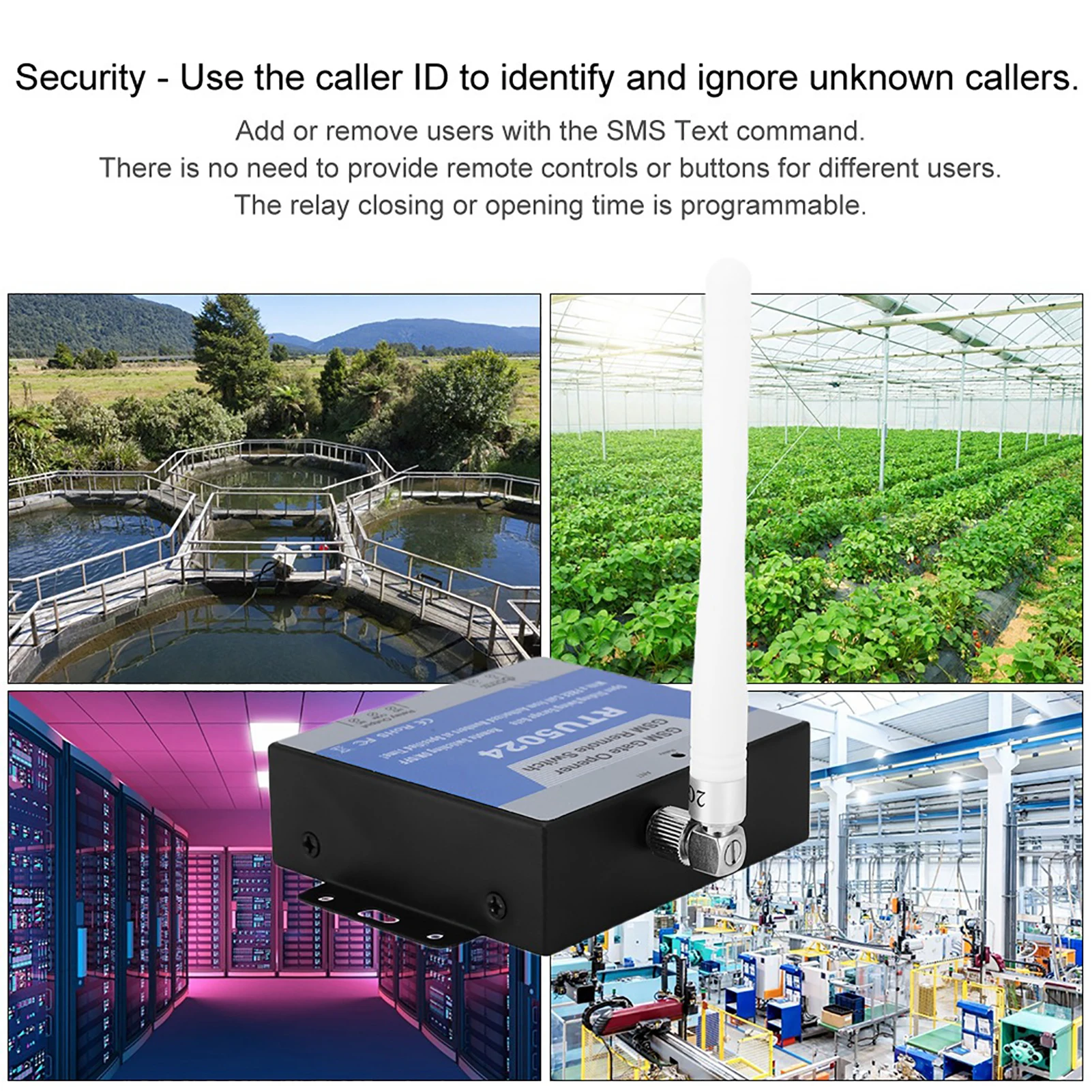 Access Controller RTU5024 GSM Mobile Phone Access Controller Remote Control  SMS Door Control Security Door Access Control - 3