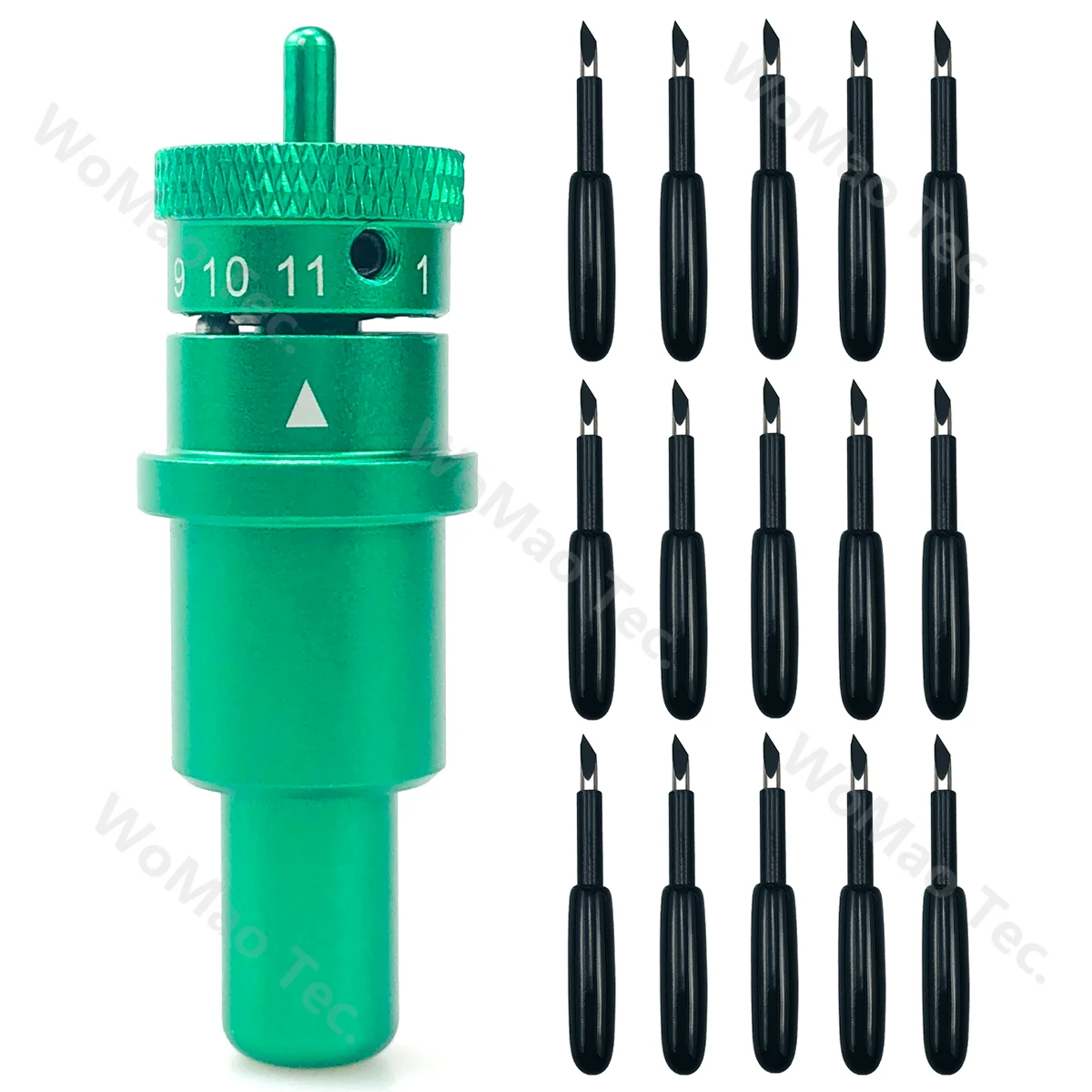 15Pcs Plotter Deep Point Deepcut Blades Nero E 1Pc Holder Per Graphtec Silhouette Cameo 4 Plus Pro Portrait 3