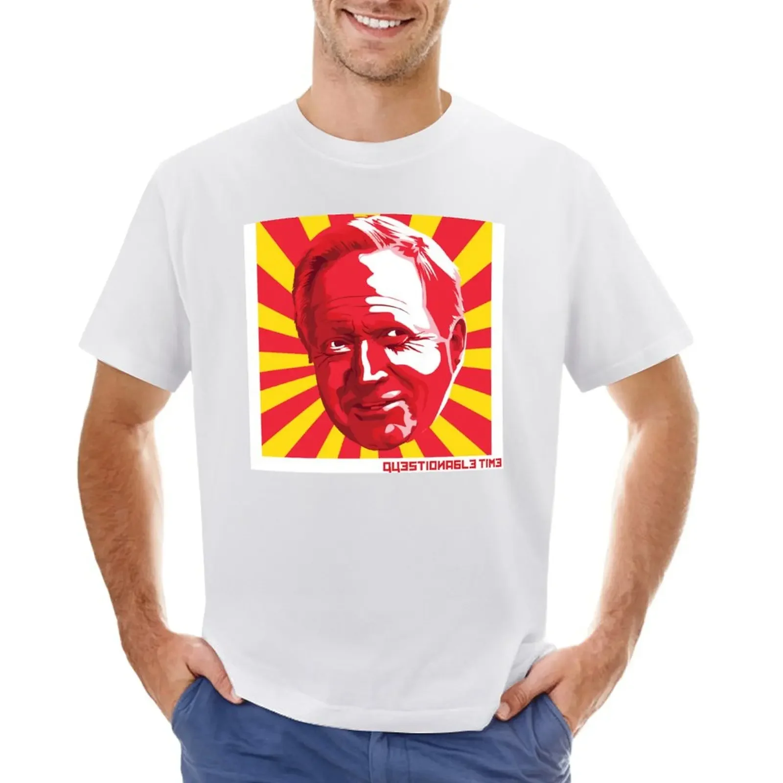 

Questionable Time T-shirt new edition Aesthetic clothing anime cute clothes black t shirts for men