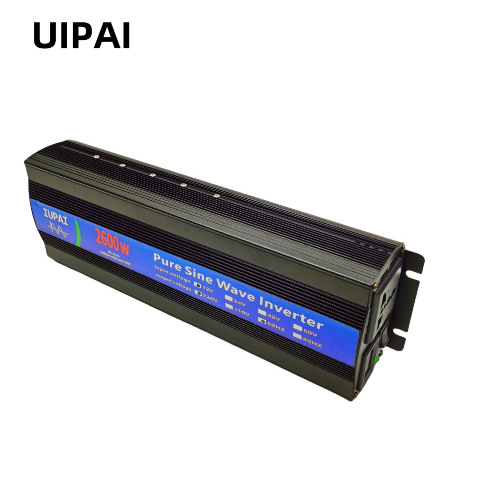 Pure sine wave inverter DC 12V 24V 48V 60V to AC 220V 50HZ 60HZ car ...