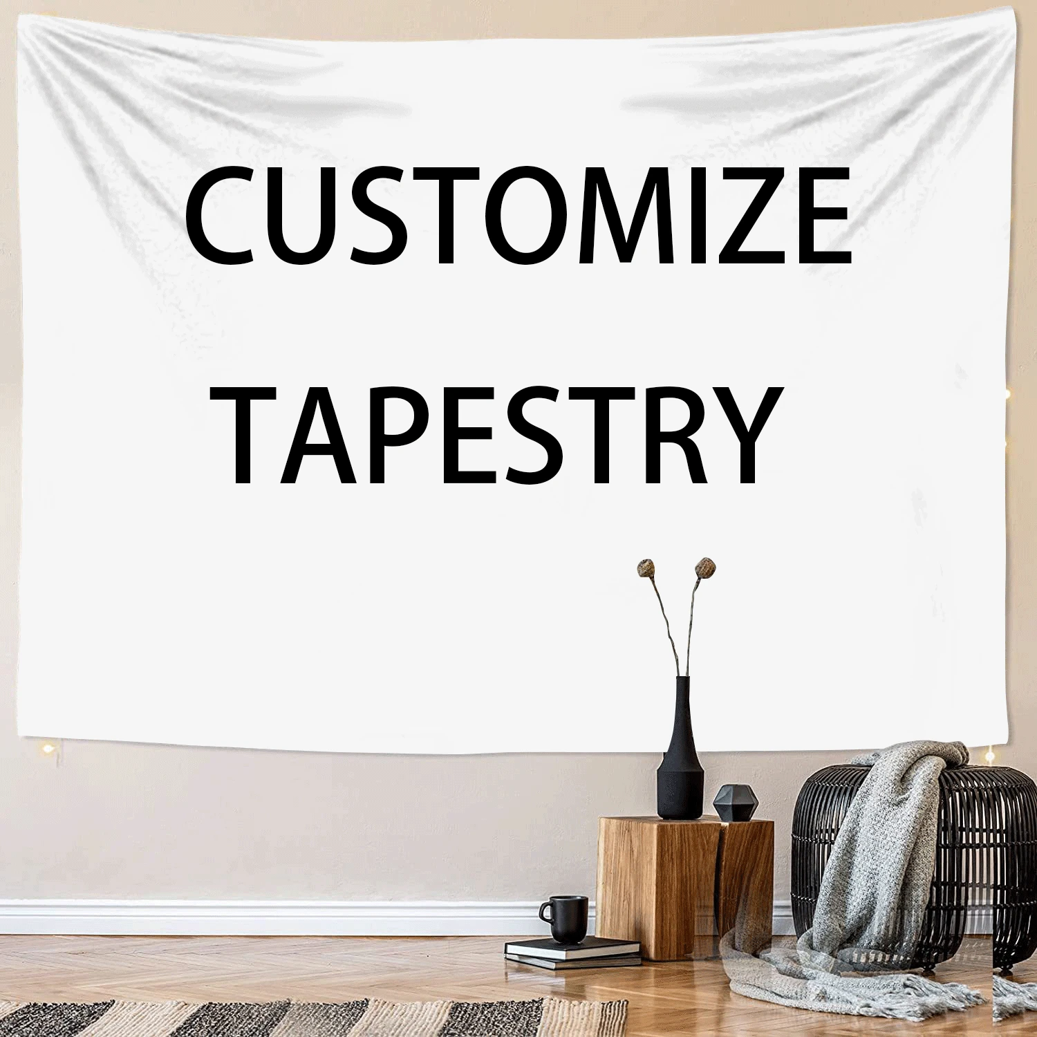 

6 sizes Custom Background Decorative Tapestry Custom Mandala Boho Hippie Wall Tapestry Custom Home Decor Tapestry