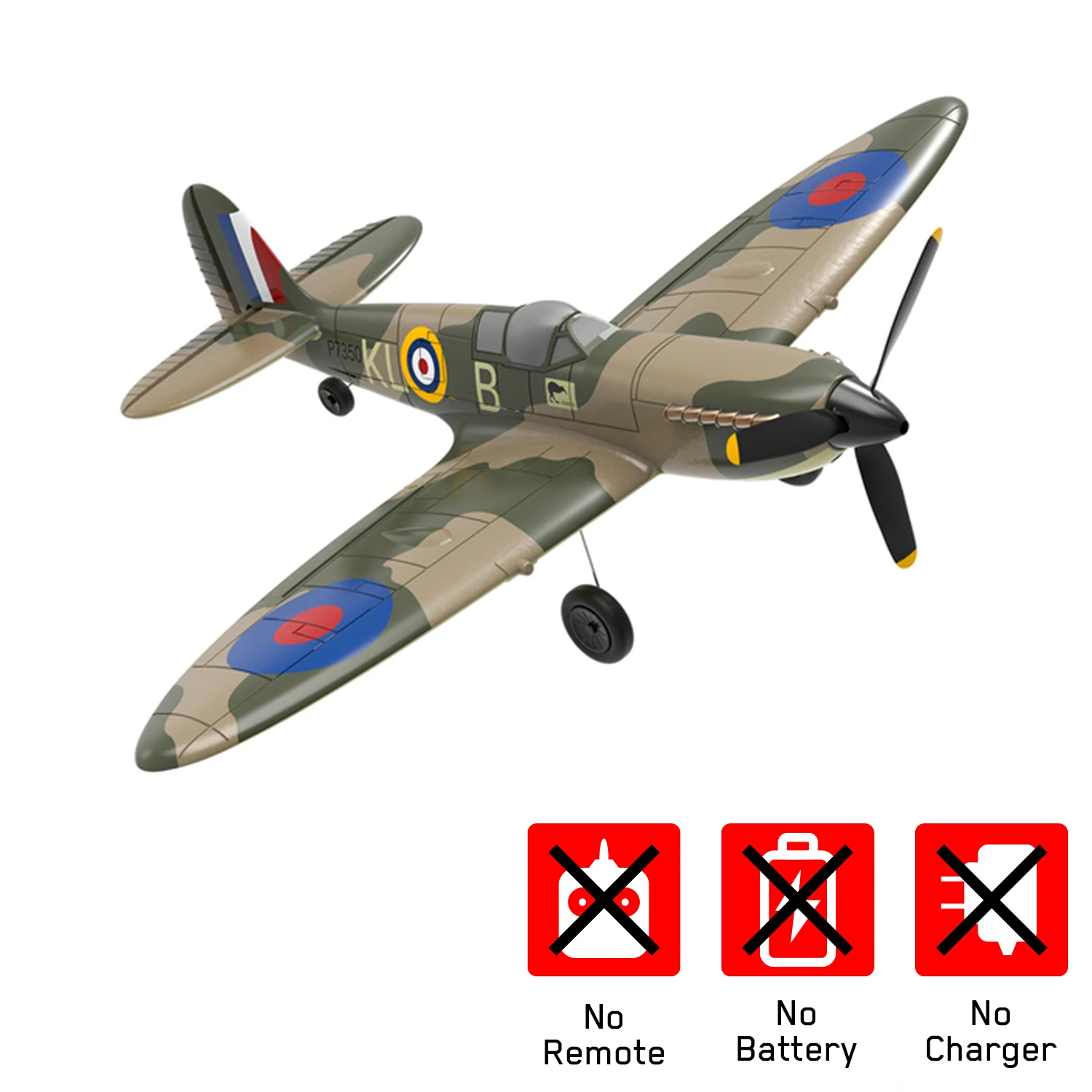 EPP 400mm Zero P51D Mustang /BF109 P40 4-Ch 2.4G 6-Axis PNP Airplane With Xpilot Stabilizer RC Plane 4