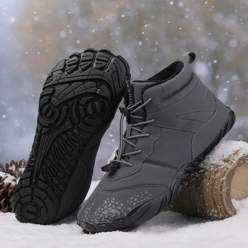 Winter Kids Sneakers Boys Girls Warm Casual Outdoor Shoes For Children Sports Shoes Non-slip Snow Boots