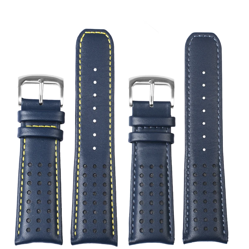 Per Accessori Citizen 1 2 Generazione Blue Angel At8020/Jy8078 Air Eagle Men Arc Interface Vera Pelle Con Cinturino Per Attrezzi