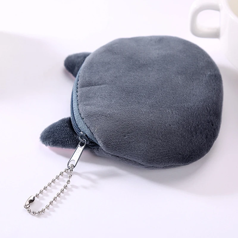 Coin Purse Plush Coin Purse Coin Wallet Change Bag Women Wallet Cartoon Kids Girls Coin Purse Cute Cat Plush Wallet Women Girls Change Purse Bag Mini Money Coin Key Wallets Pouch Children Gift