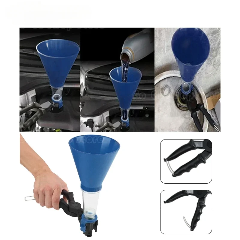 Change oil, diesel fuel, gasoline funnel, liquid water wine, lengthen funnel filler tool