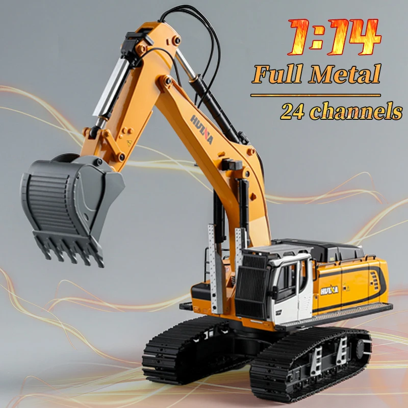 Huina New Product 1599 24-channel Ultra-wide Alloy Engineering Vehicle ...