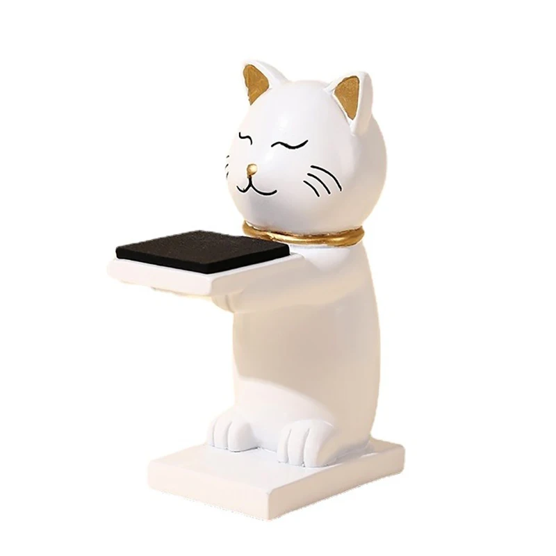 Cat Apple Watch Stand Support Desktop Creative Cartoon Apple Watches Holder Storage Display Base Accessories for Men Gift Ideas