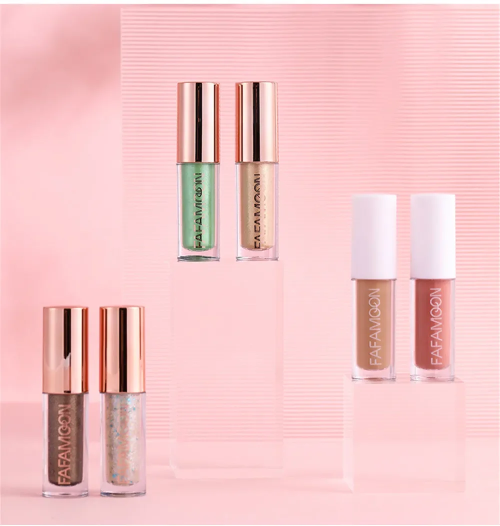 Liquid Eyeshadow Purple Matte And Metallic Shimmer Long Lasting_voghion.com