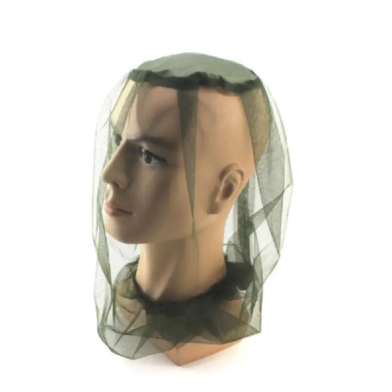 Outdoor Fishing Cap Anti Mosquito Insect-proof Cap Mesh Top Net Cover Face Protector Sunshade Travel Camping Fishing Accessories