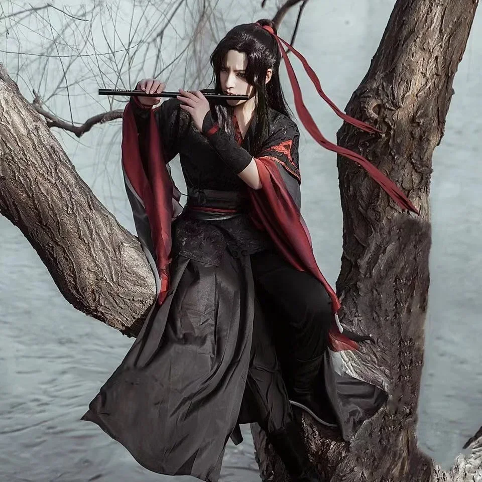 

Hot Cosplay Wei Wuxian Cosplay Mo XuanYu Costume Anime Grandmaster Of Demonic Cultivation Cosplay Mo Dao Zu Shi Costume Men