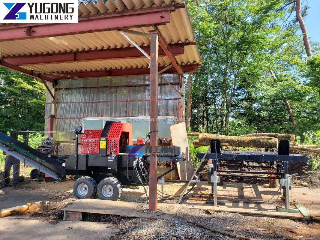 Commercial wood 2024 splitter with conveyor