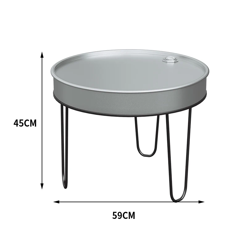 Wrought Iron Card Seat Sofa Combination Cafe Commercial Table and Chair Customization