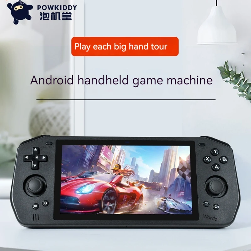 Powkiddy X28 Console Di Gioco Portatile Android Psp3Ds Genshin Impact King Glory Mobile Game Flip Touch Screen Console Di Gioco Portatile