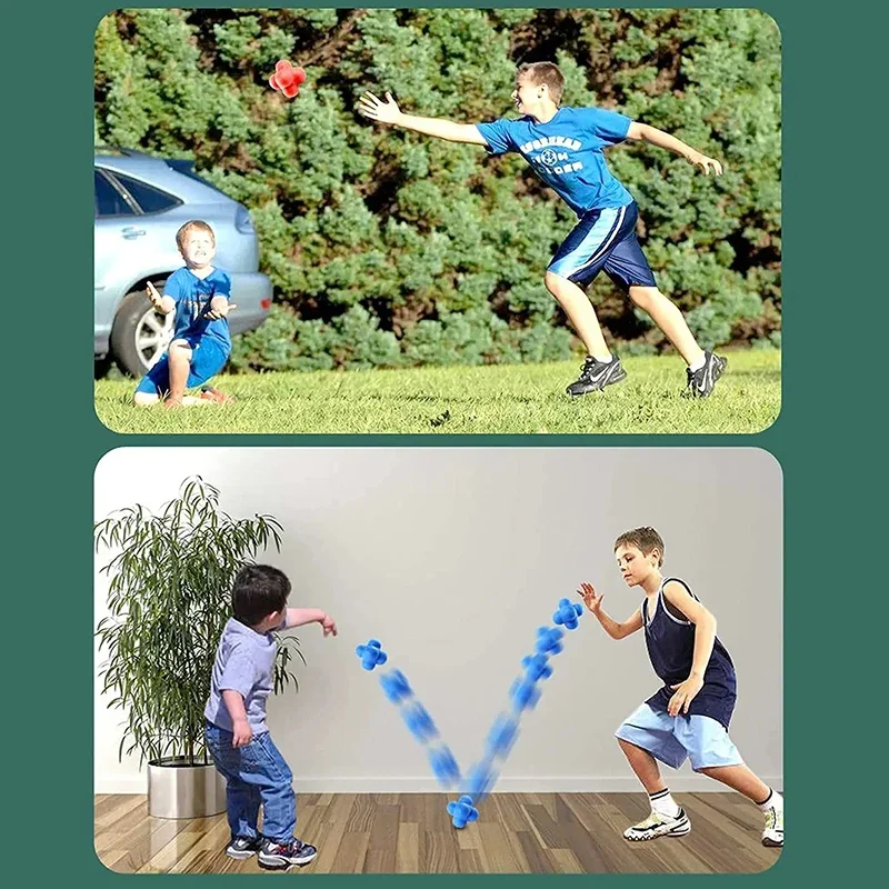 Hexagon Reaction Ball Agility Training Ball for Basketball Football Kids Adult Coordination Reflex Sports Fitness Training