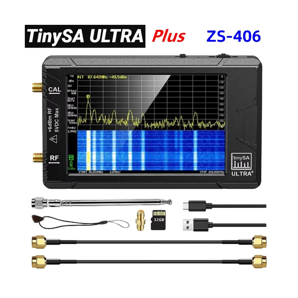 スペクトラムアナライザ TinySA 新品箱入り Amazon.co.jp: AURSINC TinySA Ultra+ ZS406 スペクトラム