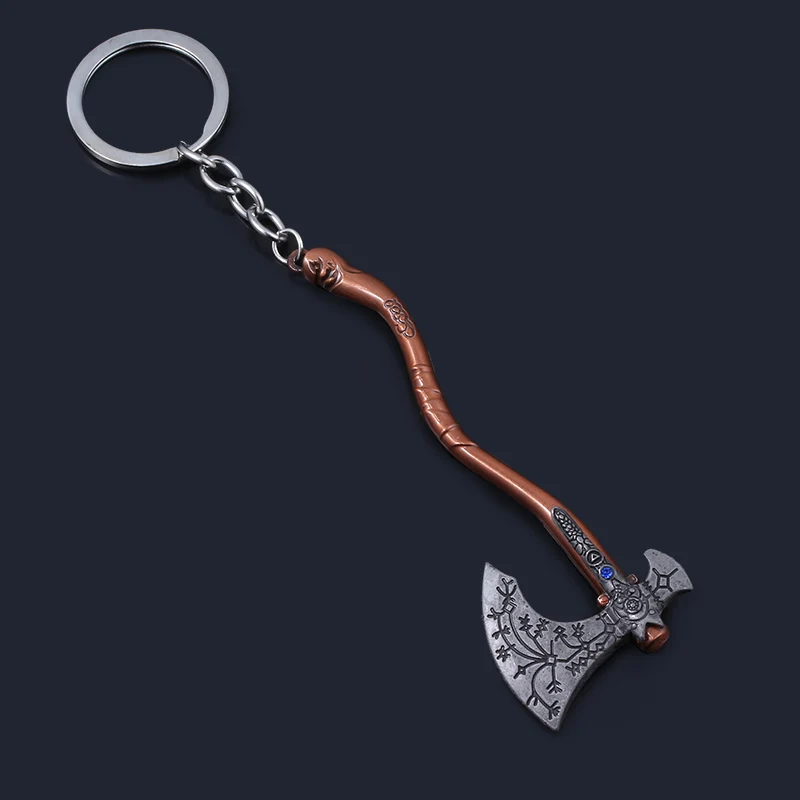 Kratos Axe Keychain Detail