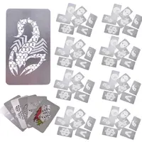 1PC Tobacco Grinder Card Grindering Card Mill Herbal Leaf Tobacco Crusher Card Grinder Grindering Card Cigarette Grinder Card 1