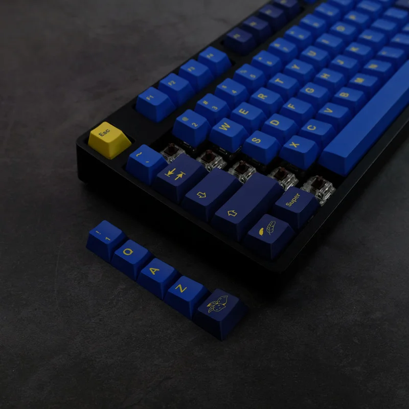 142 chaves conjunto gmk sonho pássaro keycaps