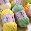 2pcs X50g Chenille Yarn With Glitter Thick Yarn for DIY Blanket, Velvet Yarn Length 59m, Diameter about 4.5mm 1