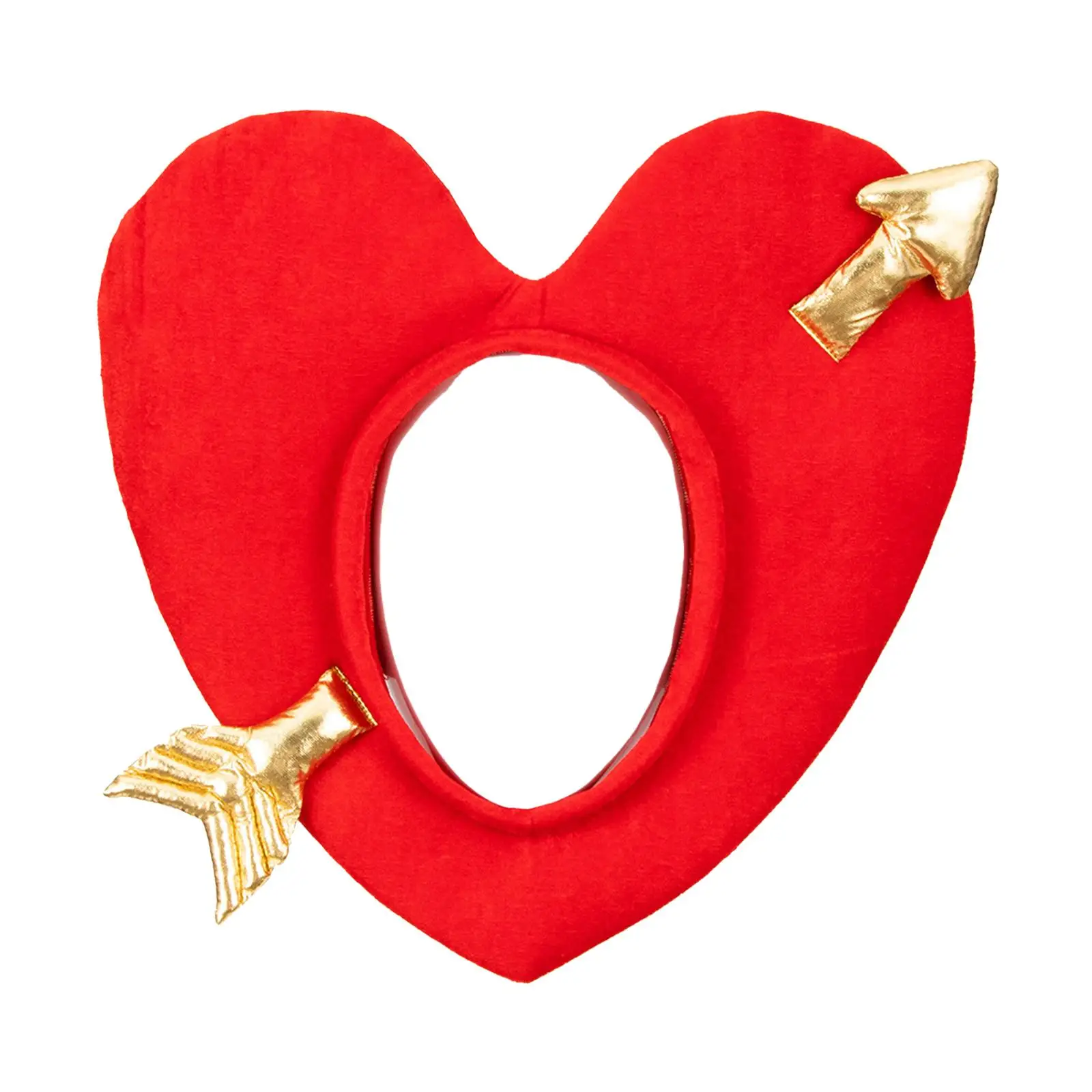 

Cupid Arrow Heart Hat Funny Decorative Plush Headgear Costume Accessory for Valentines Day Cosplay Holiday Party Party Favors