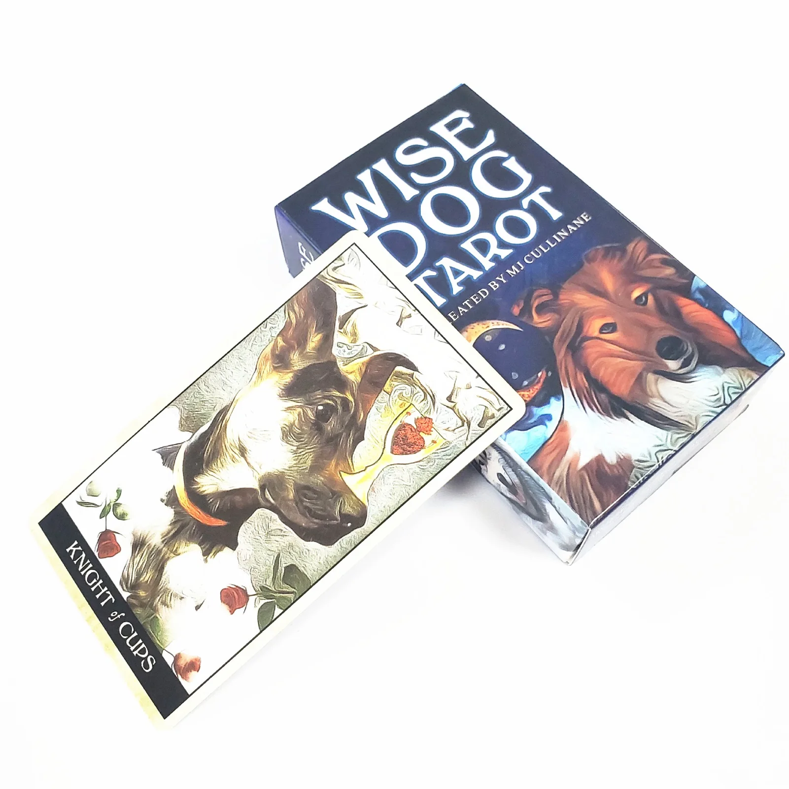 

New Tarot Wise Dog Tarot Cards English Version Oracle Cards For Divination Fate For Beginners Tarot Deck Board Game Party Favor