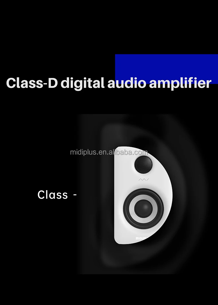 MIDIPLUS MI5 V2 5-Inch Studio Monitoring Audio Stereo