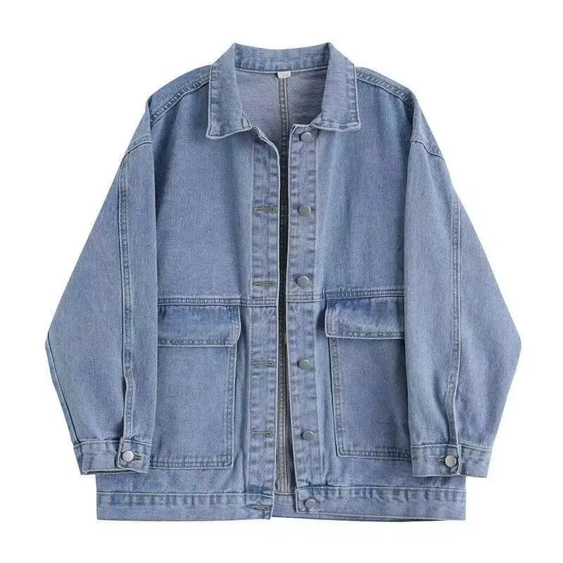 Denim Coat Women's Spring and Autumn Thin 2022 New Loose Korean Edition BF Style Small Versatile Top Ins Fashion