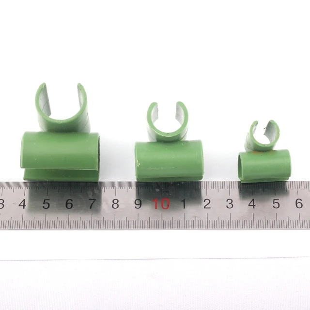 10Db 8 Mm -Es 11 16 20 Kertészeti Oszlop Műanyag Keresztezett Klipek Üvegházhatású Tálca Tartó Rögzített Bilincs Kerti Tömlő Cső Taps - Image 5