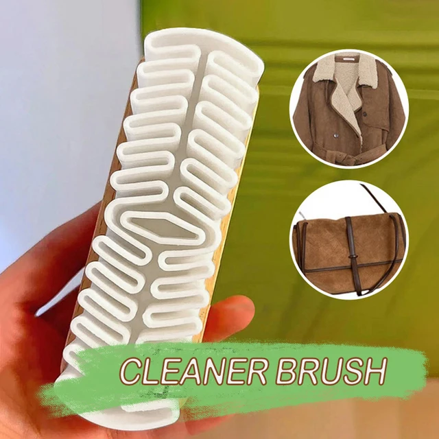 Többfunkciós Puha Sörtékos Tisztító Súroló Kefe Dzsekik/Cipők/Csizma/Táskák Háztartás Napi Cipő Tisztítószer - Image 2